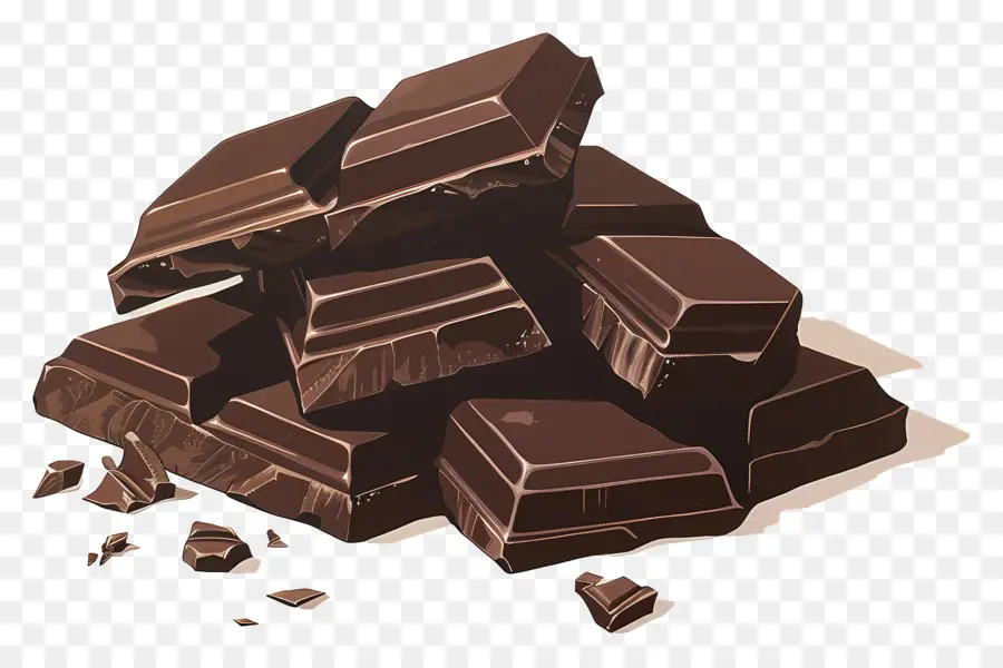 Chocolat，Chocolat Noir PNG