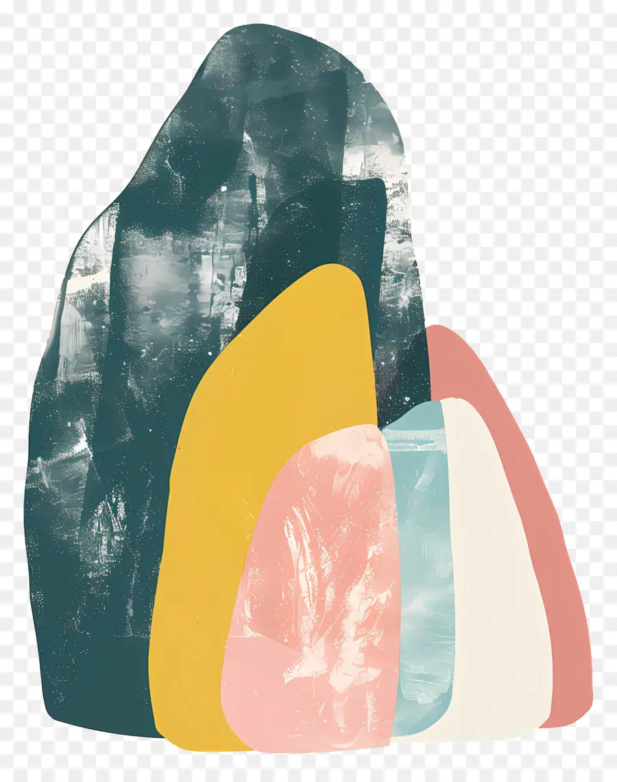 Rock，L'art Abstrait PNG