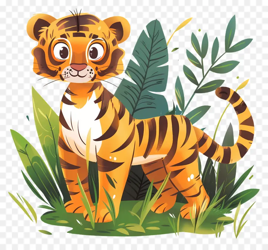 Internationale De La Journée De Tigre，Cub Tiger PNG