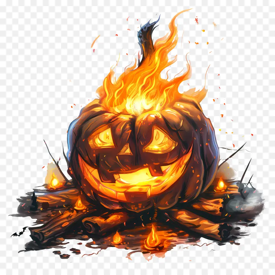 Feu De Joie，Halloween PNG