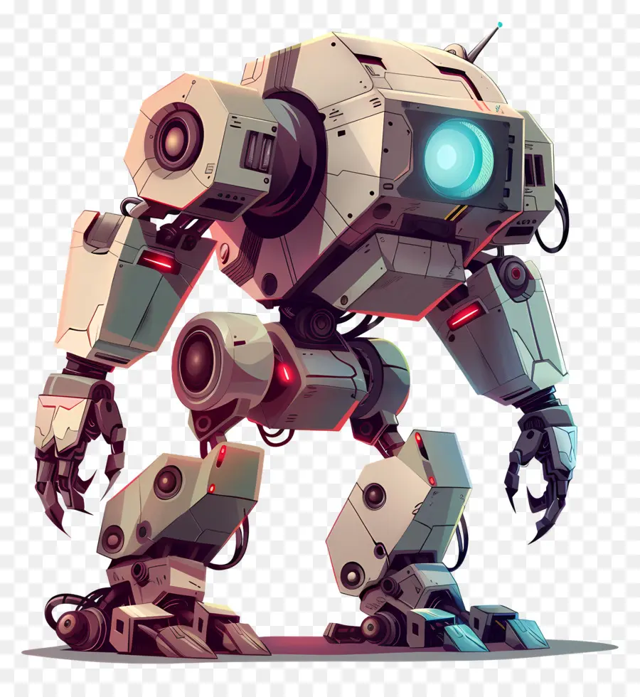 Robot Mech，Robot Futuriste PNG