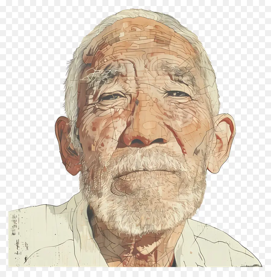 Vieillard，Homme âgé PNG