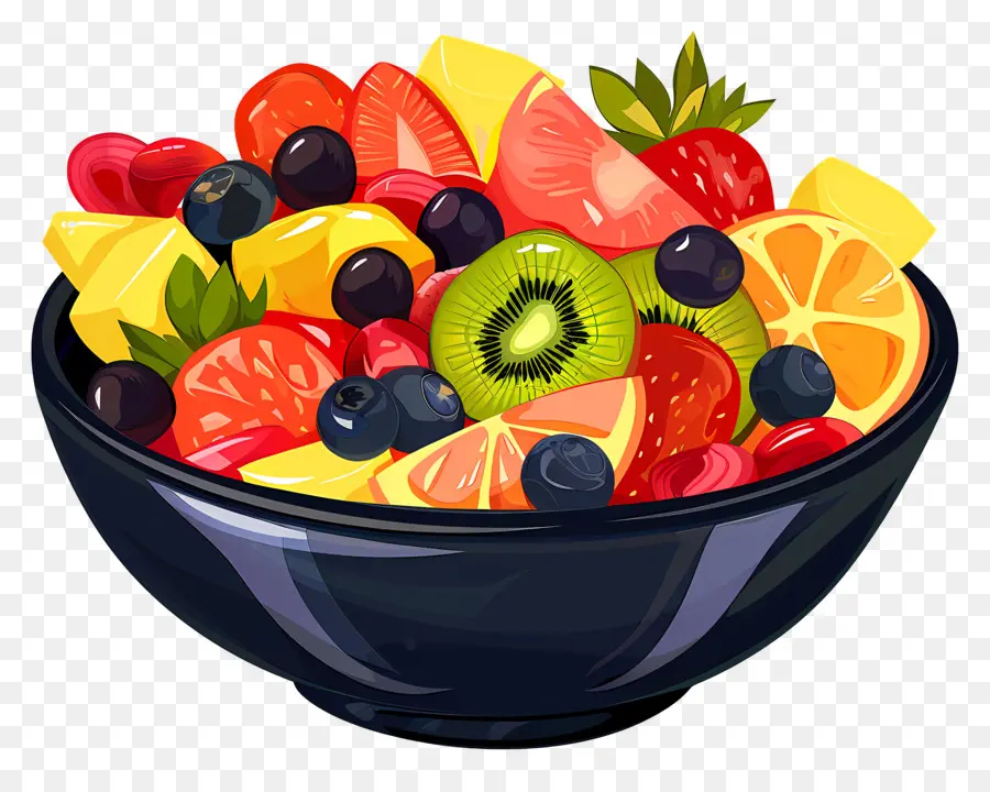 Salade De Fruits，Bol De Fruits PNG