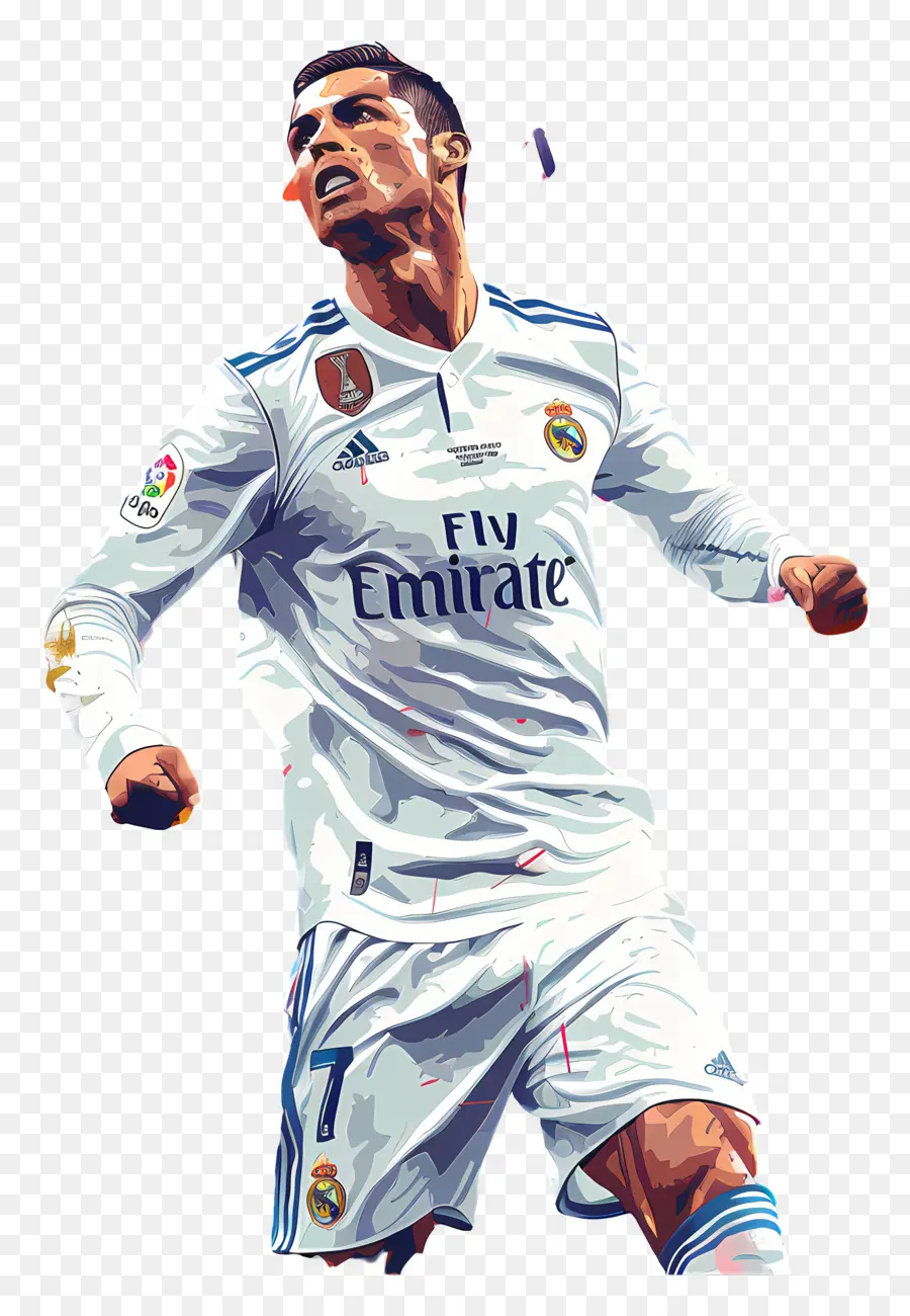Cristiano Ronaldo，Joueur De Football Professionnel PNG