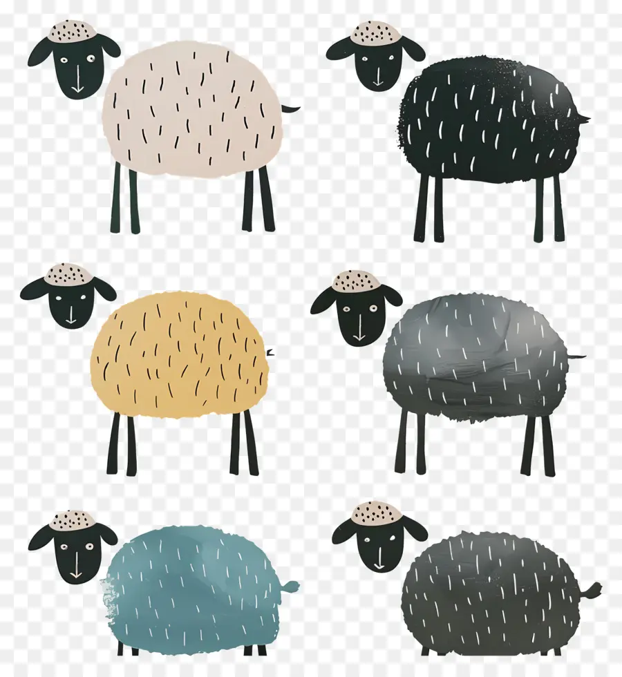Les Moutons，Pâture PNG