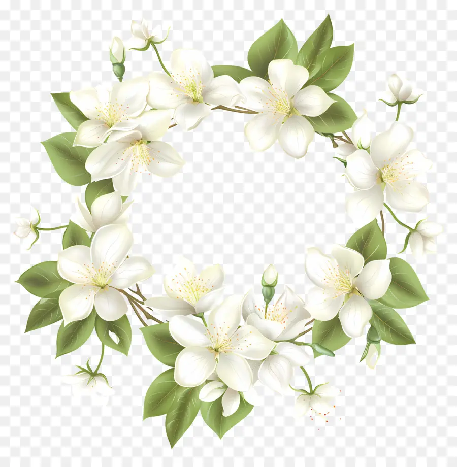 Fleurs De Jasmin Blanc，Fleurs Blanches PNG