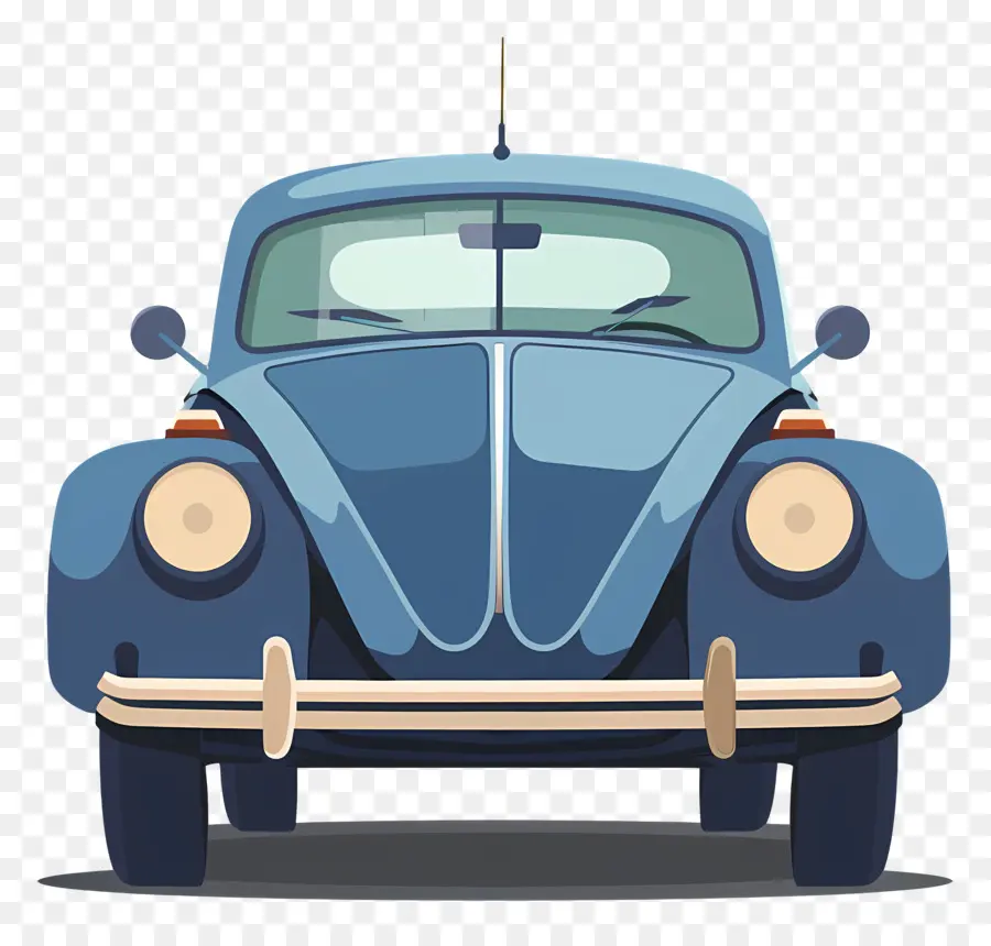 Simple，Volkswagen Beetle Vintage PNG