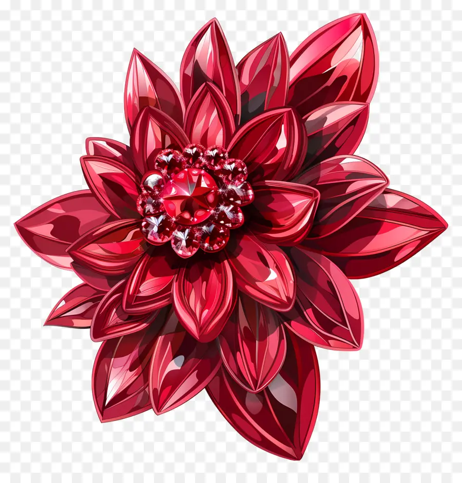 Fleur De Rubis，Fleur Rouge PNG