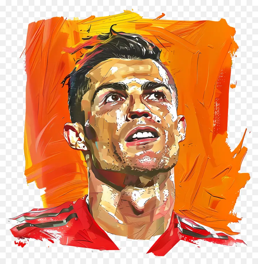Cristiano Ronaldo，Les Cheveux Longs PNG