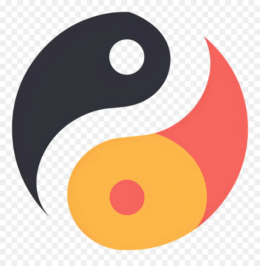 Simple，Symbole Yin Yang PNG