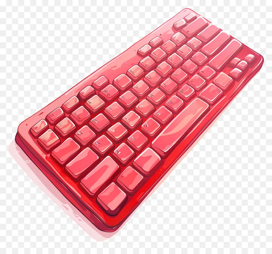Clavier，Clavier Rouge PNG