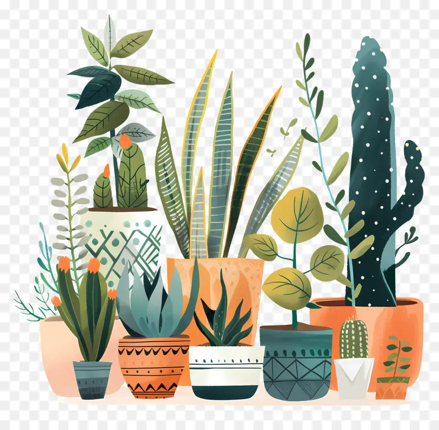 Les Plantes，Cactus PNG