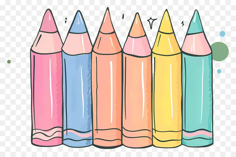 Colorie，Crayons De Couleur PNG
