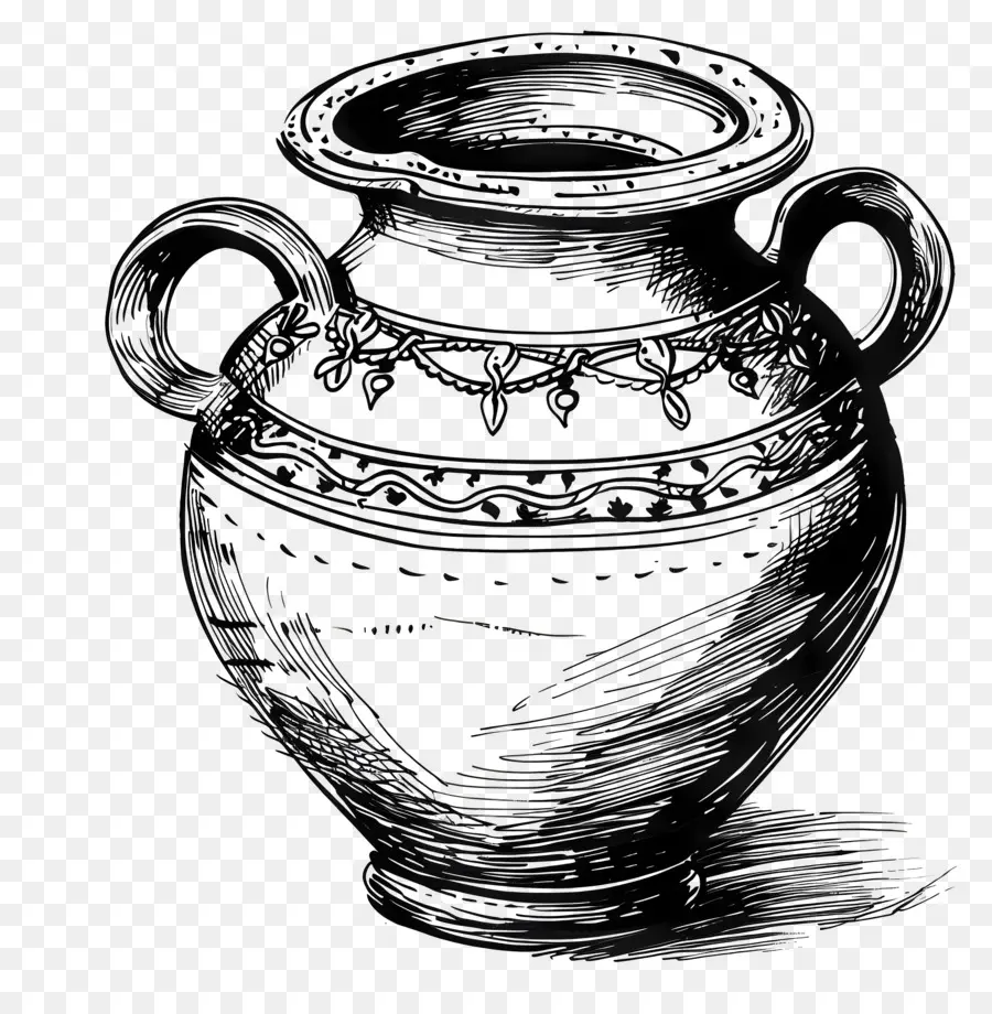 Pot，Vase En Terre Cuite PNG