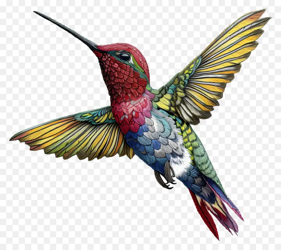 Colibri，Coloré PNG