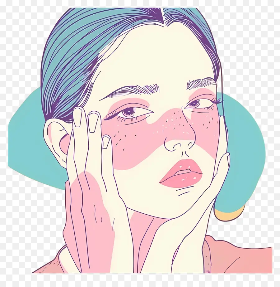 Problème De Peau，Face à L'acné PNG