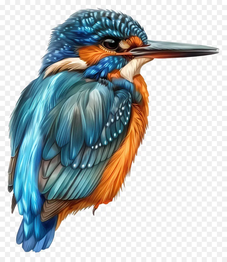 Kingfisher，Oiseau PNG