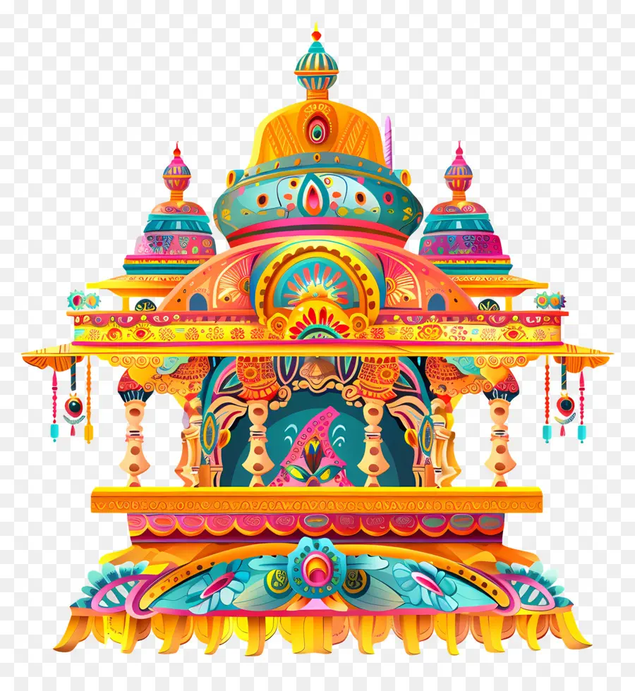 Raroue Yatra，Temple Hindou PNG