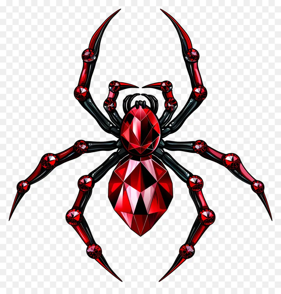 Araignée，Araignée Rouge PNG