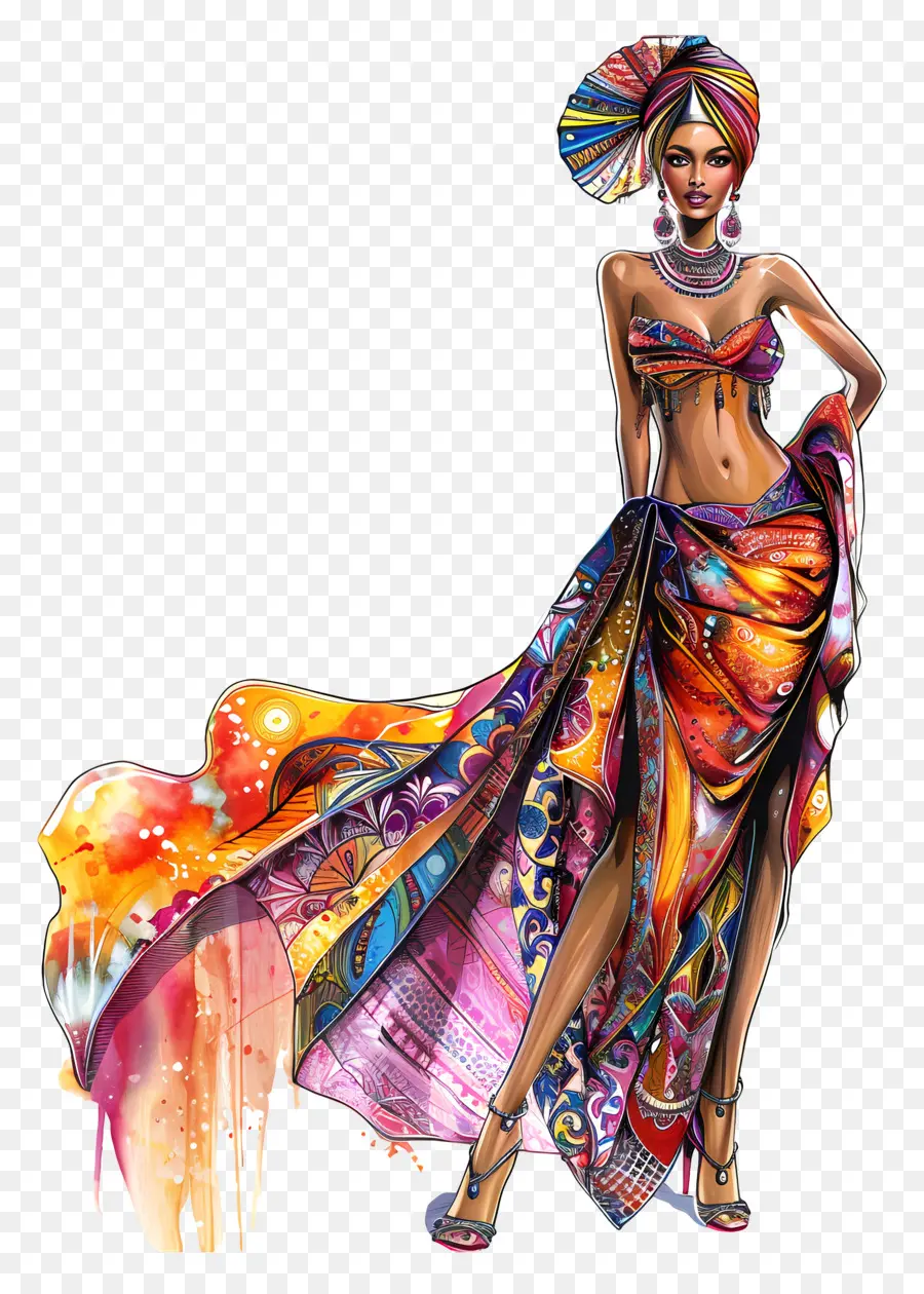 Sarongs，La Mode Africaine PNG