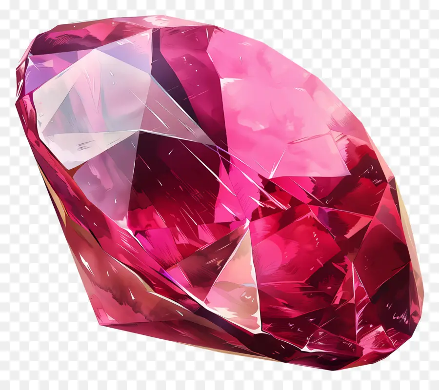 La Pierre Rubis，Diamant Rose PNG
