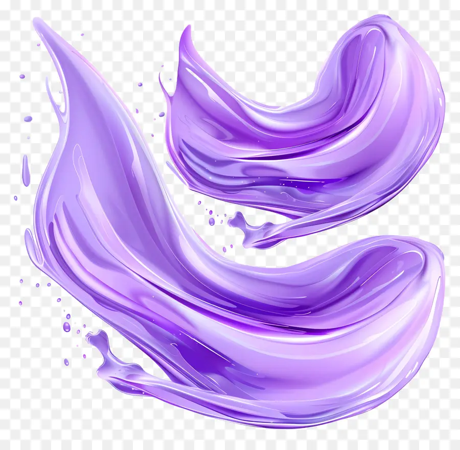 Violet Forme，Liquide Violet PNG