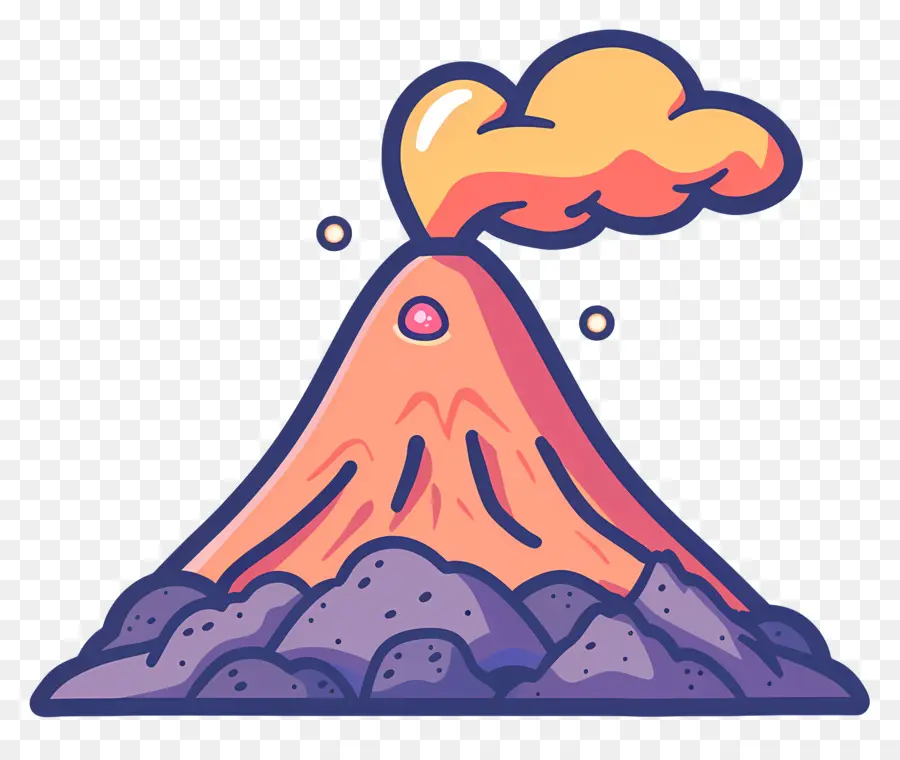 Volcan，De La Fumée PNG