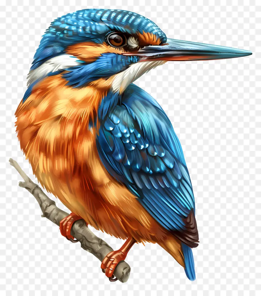 Kingfisher，L'oiseau Bleu PNG