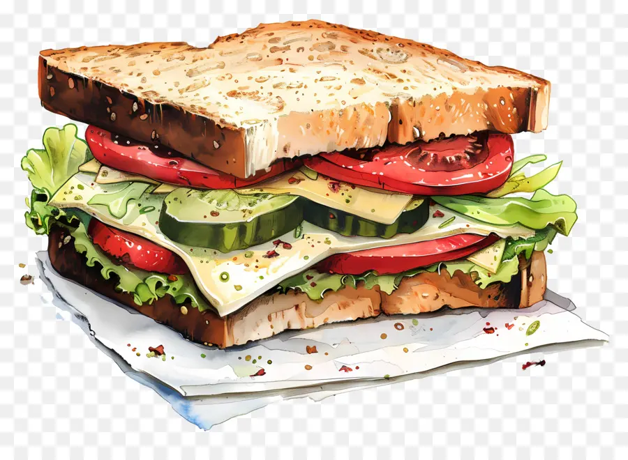 Sandwich，Tomate PNG