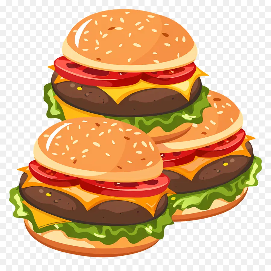 Les Hamburgers，Hamburger PNG