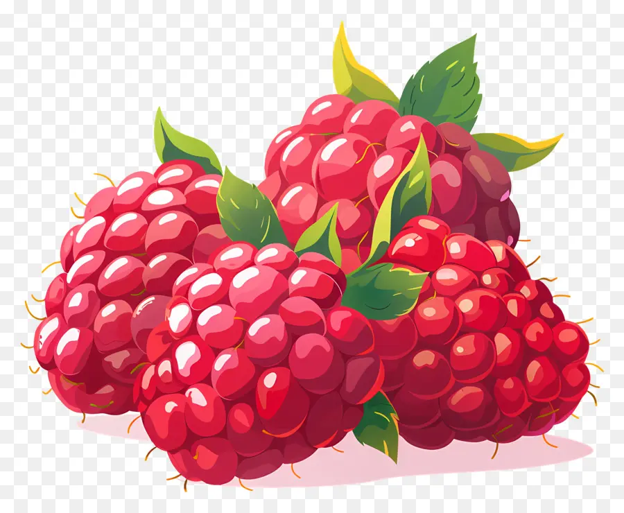 Framboises，Fruits Frais PNG