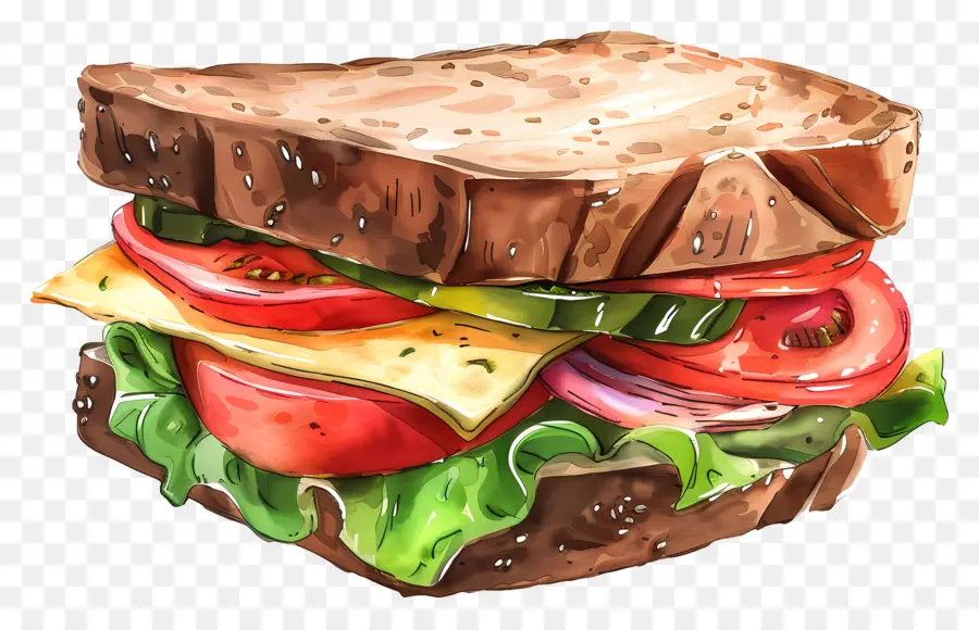 Sandwich，Grillé PNG
