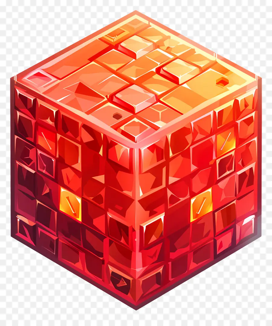 Minecraft，Cube De Verre PNG
