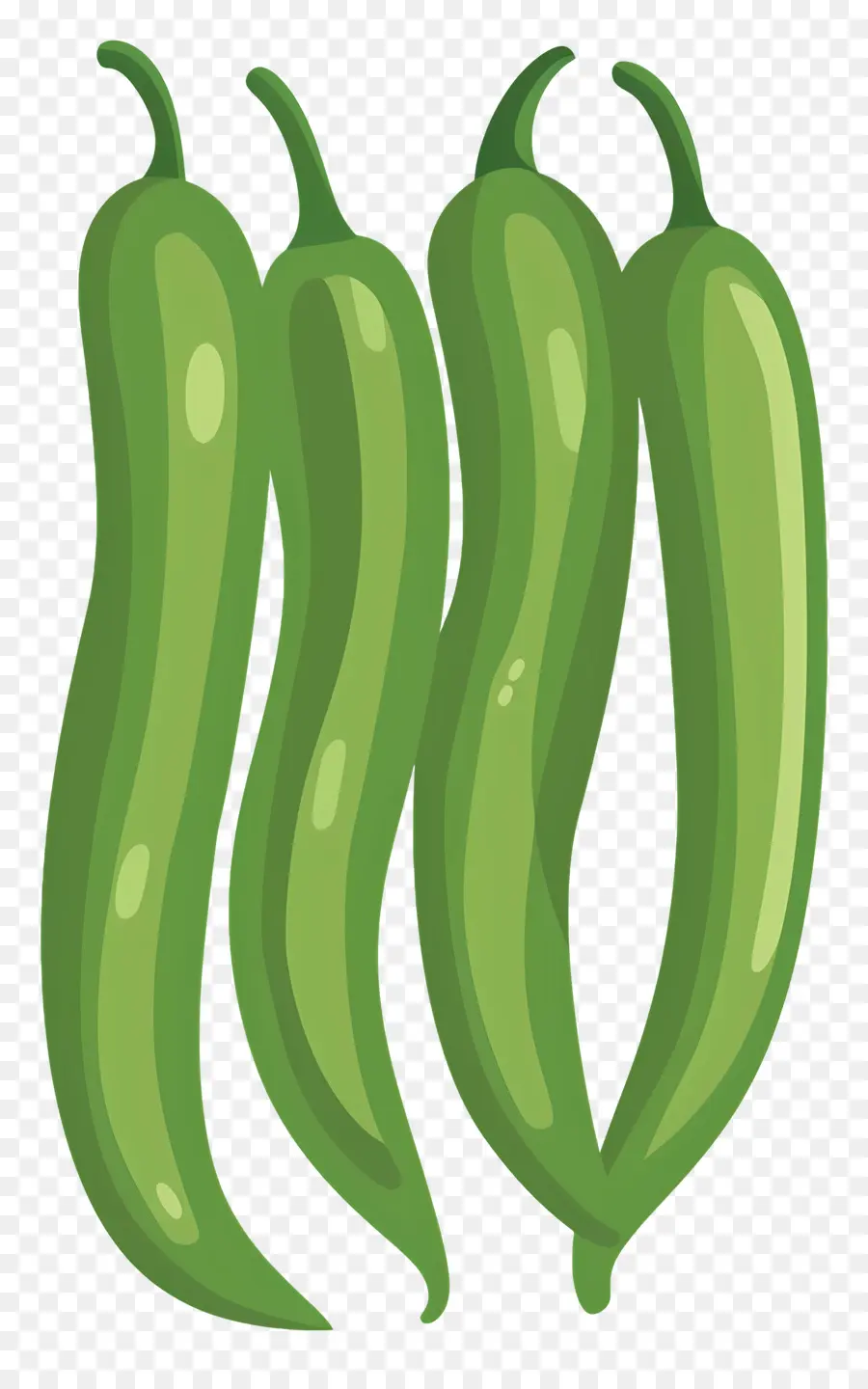 Haricots Verts，Jalapenos PNG