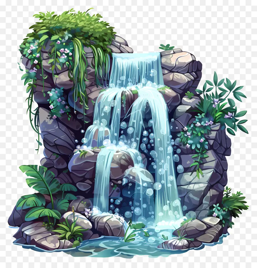 Cascade，Eau PNG