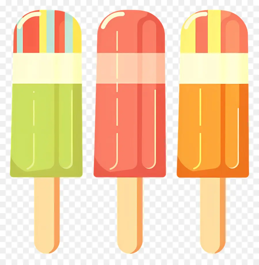 Glaces Glacées，Glaces Colorées PNG