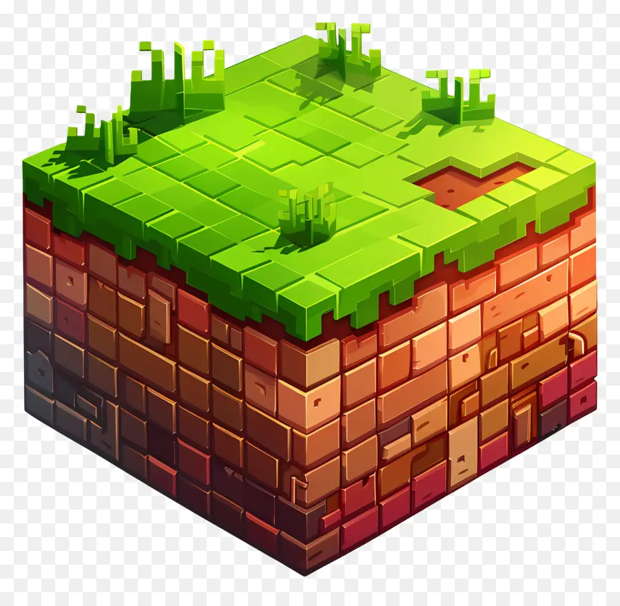 Minecraft，Le Vert De L'herbe PNG