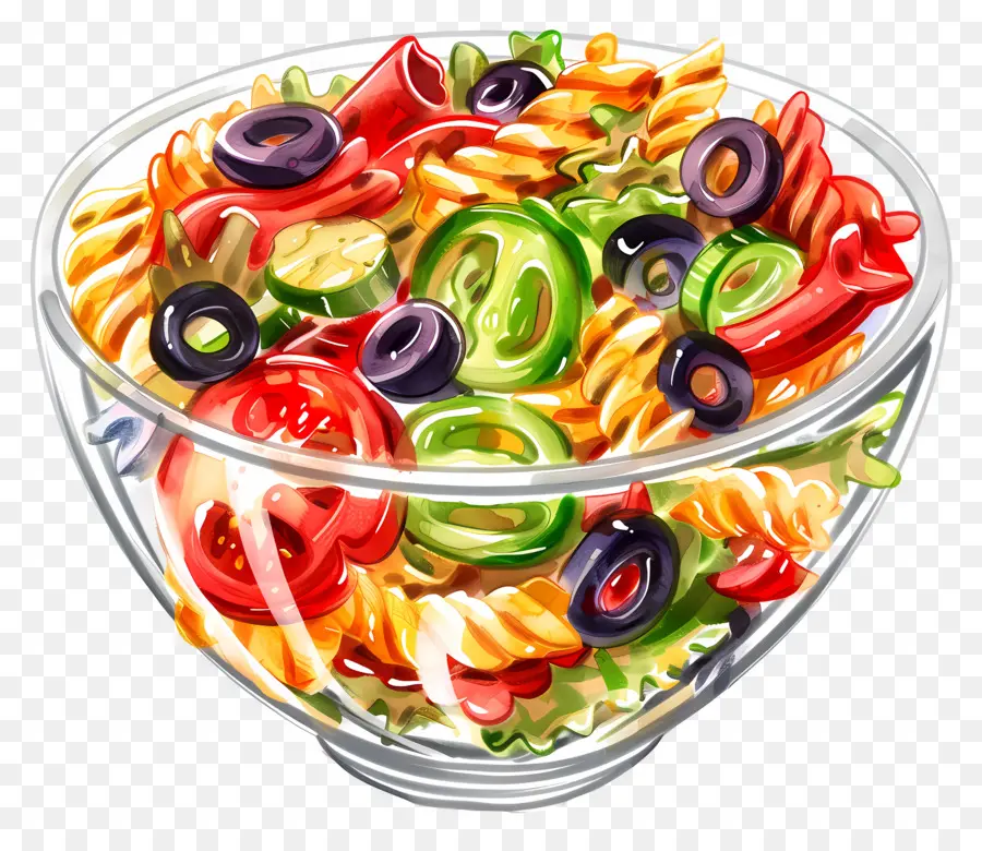 Salade De Pâtes，Salade PNG