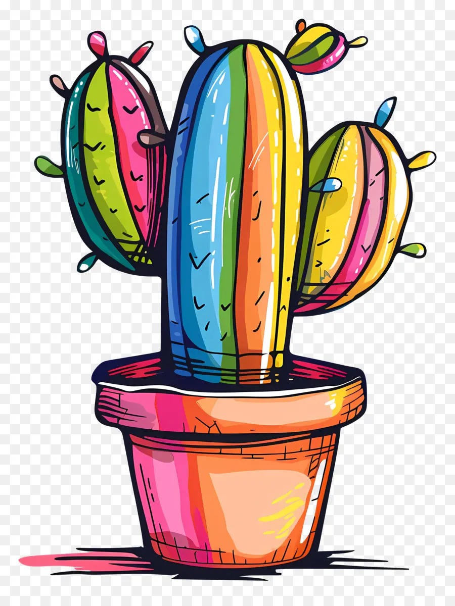 Cactus，Peinture à L'aquarelle PNG