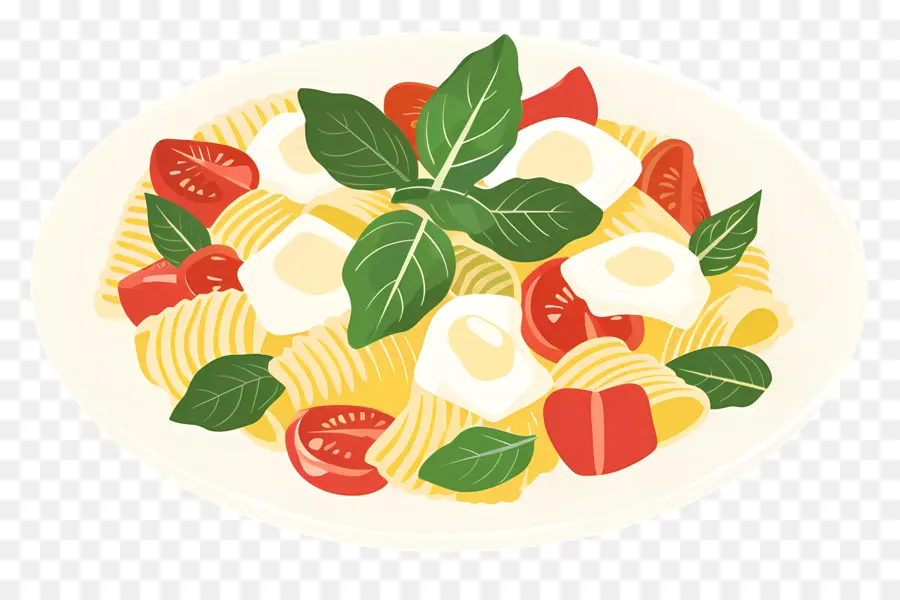 Pâtes Caprese，Les Pâtes PNG