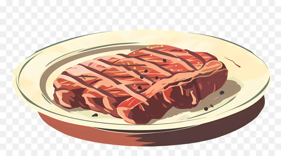 Steak，Plaque PNG