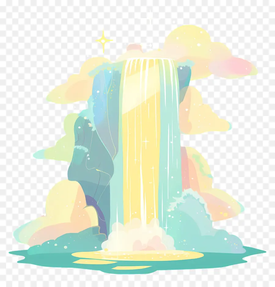 Cascade，Eau PNG