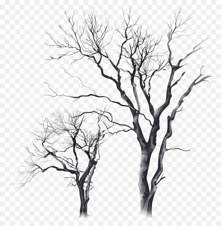 Arbres Nus，Arbre Nu PNG