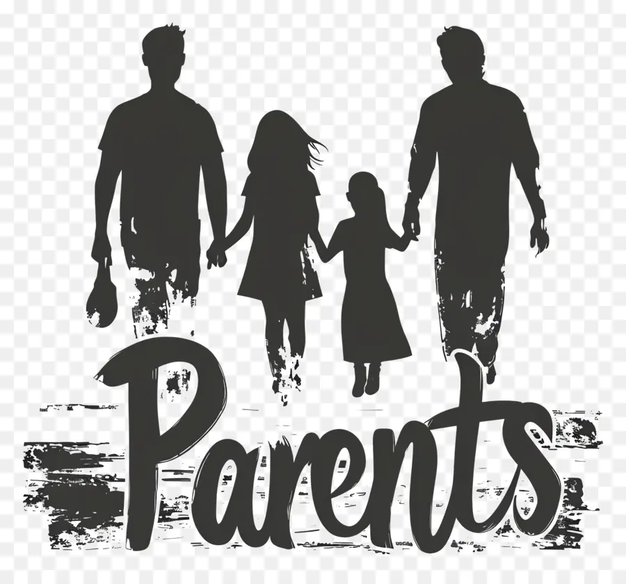 Journée Mondiale Des Parents，Parents Avec Enfant PNG