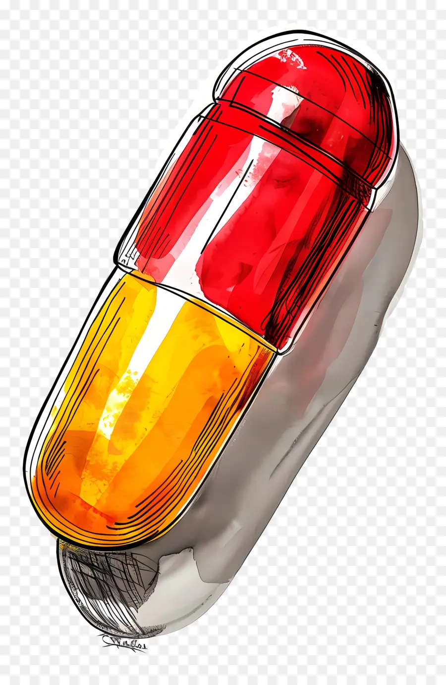 Pilule，Capsule PNG