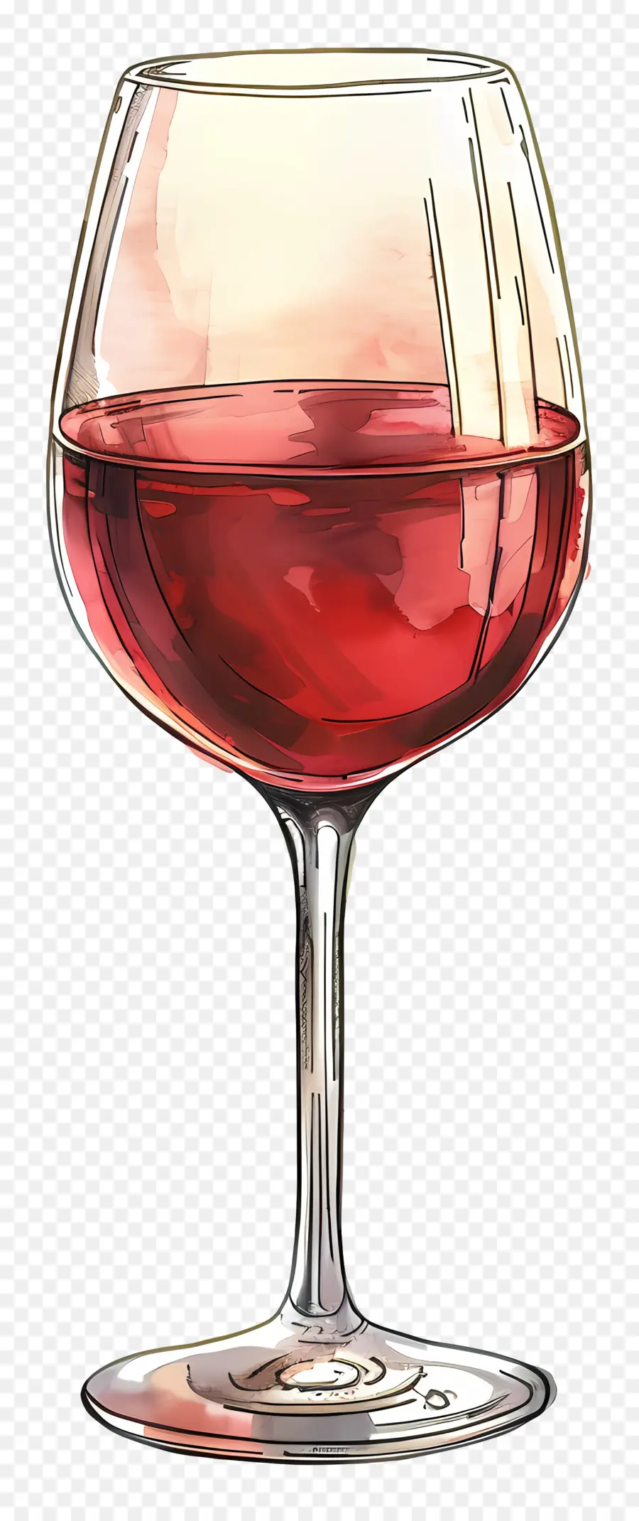 Vin Rouge，Verre PNG