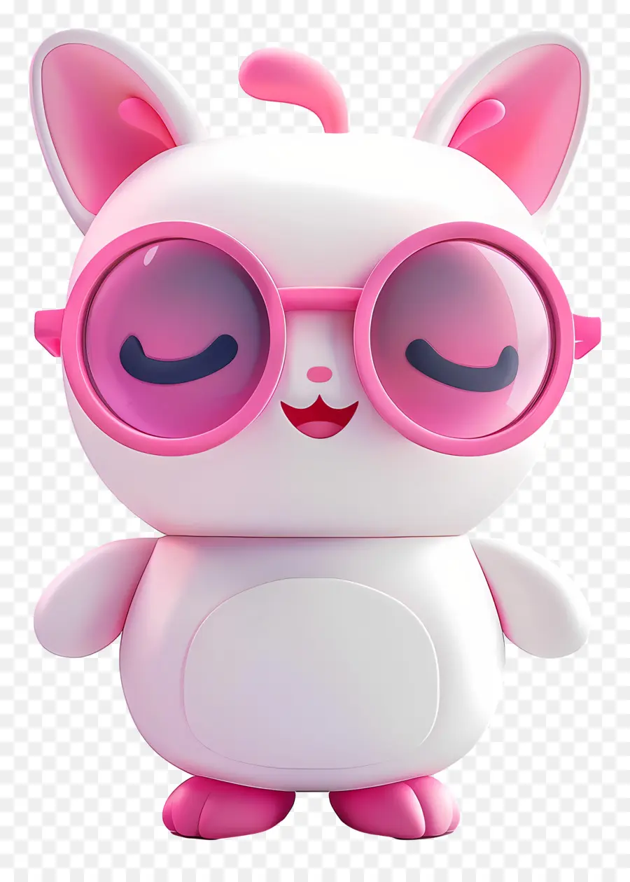 Personnage Mignon，Chat Blanc PNG