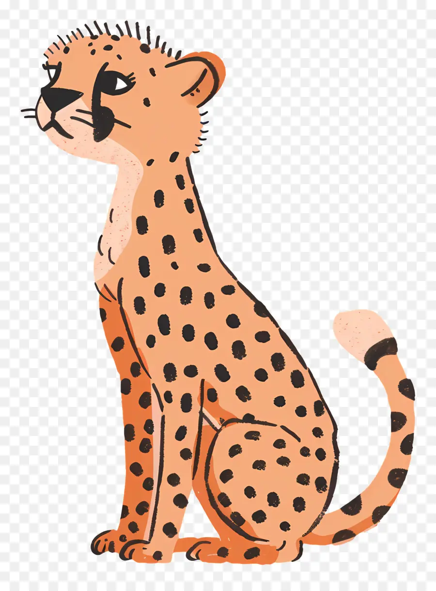 Guépard，Guépard De Dessin Animé PNG