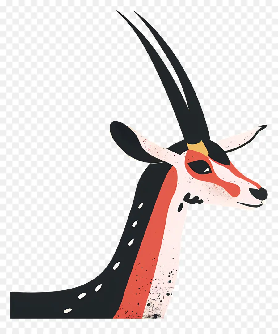 L'antilope，Zèbre PNG