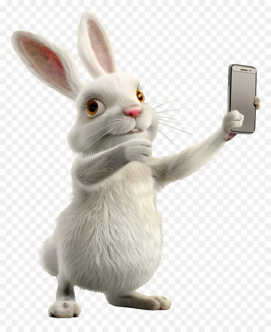 Lapin Selfie，Lapin PNG